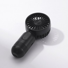 Portable Handheld Mini Fans, USB Rechargeable Personal Fan, Battery Operated Small Hand Held Fan with 3 Speeds for Travel/camping/Outdoor/Home/Office
