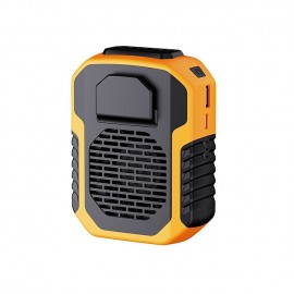 6000mA Portable Waist Fan Rechargeable Hanging Neck Fan Air Conditioning Cooling for Outdoor Sports Electric Exhaust Fan