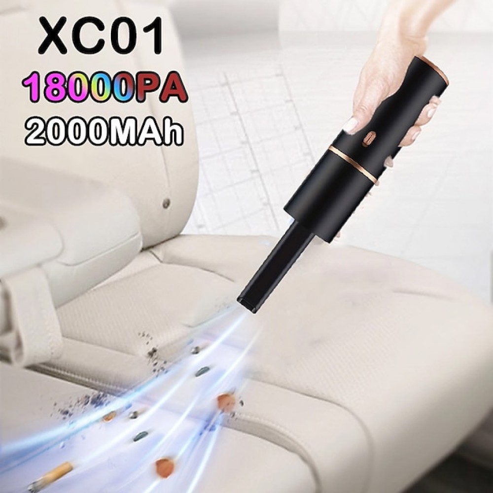 Handheld Vacuum Mini Portable Rechargeable Car Vacuum Cleaner Cordless With 29800PA Powerful Suction For Car Home And Office
