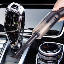 Wireless Car Vacuum Cleaner Wireless 6000Pa Handheld Mini Vaccum Cleaner for Car Home Desktop Cleaning Low Noise Cordless Portable Vacuum Cleaner
