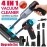 4-in-1 New Cordless Car Vacuum Cleaner Blowing and Sucking Multifunctional Strong Suction Mini Wireless Car Vacuum Cleaner Handheld Air Duster Wet Dry Use for Home Office Car Cleaning Pet Hair Cleanin