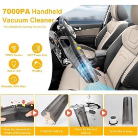 USB Rechargeable Wireless Car Vacuum Cleaner Household Vacuum Cleaner Handheld Auto Vacuum Cleaner
