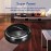 Black Automatic Rechargeable Smart Robot Vacuum Cleaner Suction Sweeping Robot