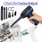 3 In 1 Cordless Vacuum Cleaner Compressed Air Duster Wireless Dust Blower Electric Air Pump Portable Rechargeable Air Cleaner Vacum For Computer Keyboard Sofa Car Home Office