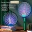 Foldable Electric Mosquito Swatter Radiation-Free Rechargeable Lithium Battery Powerful Mosquito Killer Lamp Four-in-One Mosquito Killer Household Mosquito Killer Tool
