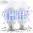 1PCS Electronic 2in1Mosquito Killer Lamp UV Led Bug Zapper Light Bulb Insect Trap Fly Killer