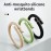 Anti Mosquito Vitality and Mosquito Repellent Silicone Bracelet with Outdoor Anti Bite Ring