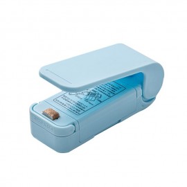 1pc Portable Bag Heat Sealer Plastic Package Storage Bag Snack Sealer Clip Mini Sealing Machine Handy Sticker Seal For Food Snack Gadgets Without Battery
