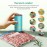 Vacuum Food Sealer with Reusable Sous Vide Bags Sealing Packing System USB Rechargeable Electric Vacuum Seal Machine for Various Food Preservation