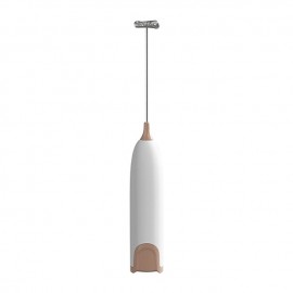 Electric Milk Frother Kitchen Drink Foamer Whisk Mixer Stirrer Coffee Cappuccino Creamer Whisk Frothy Blend Whisker Egg Beater, Without Battery
