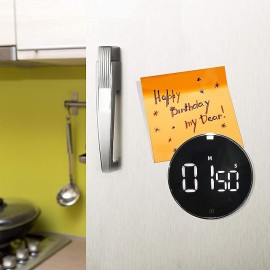 Kitchen Timers Digital Classroom Timer for Kids Large Magnetic LED Countdown Timer with Constant Light Function for classrooms Quiet for Children and Teachers
